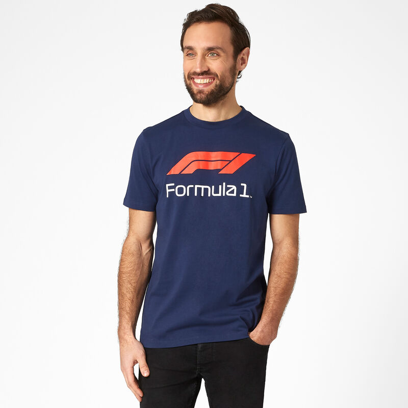 F1 FW MENS NO 1 TEE - navy