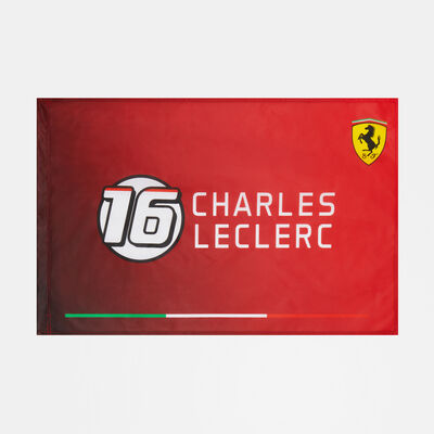Flagge Charles Leclerc 16