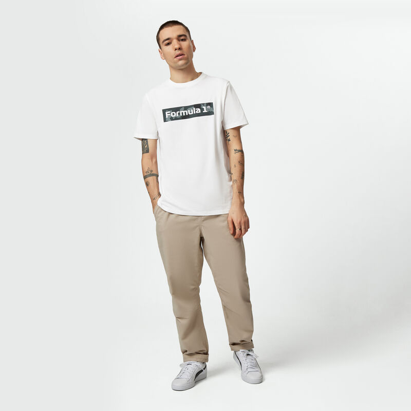 F1 FW CAMO TEE - white
