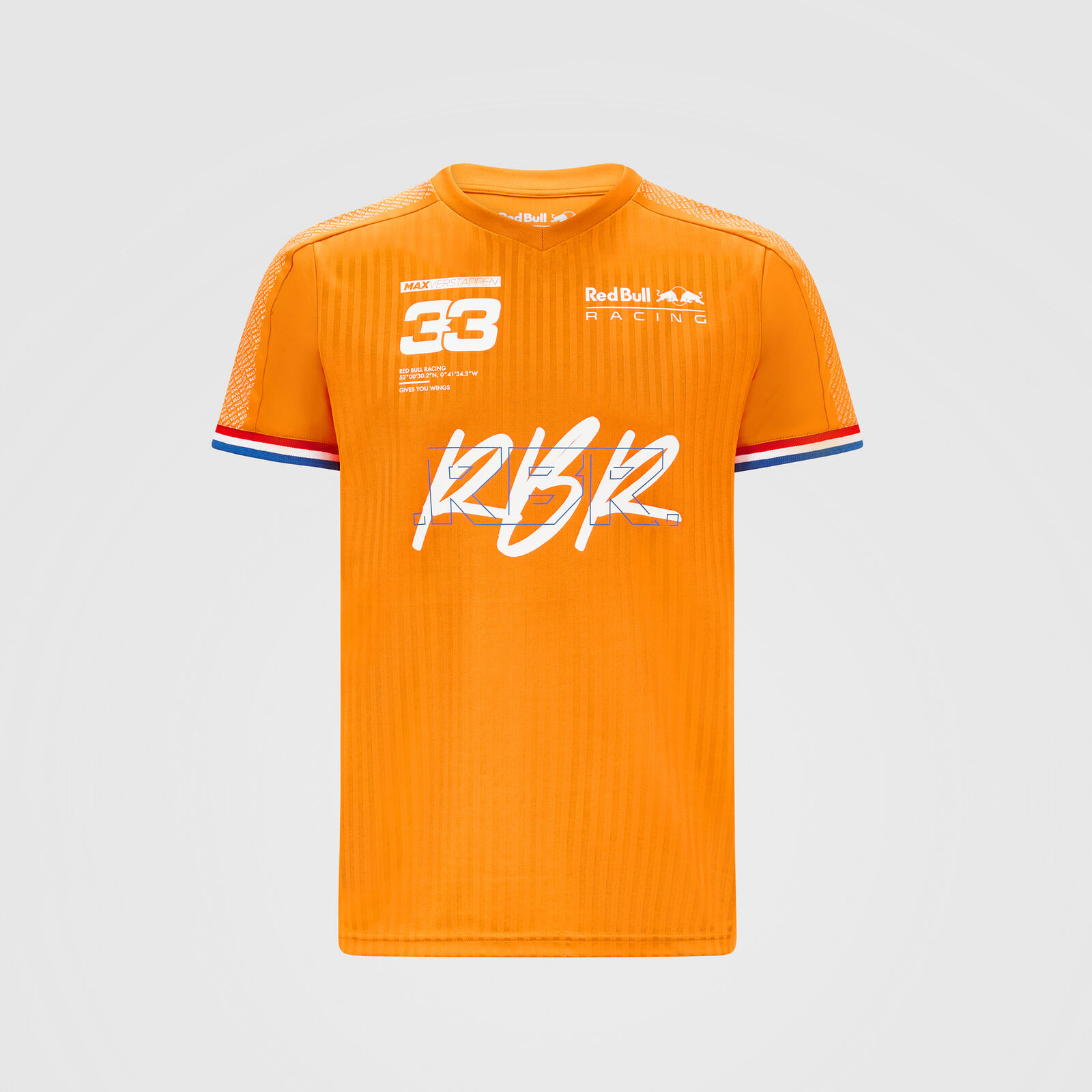 Camiseta naranja Max Rbr - Bull Racing | Fuel For Fans