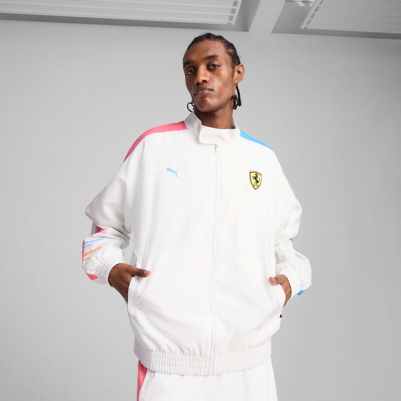 SF LS MIAMI T7 JACKET - white