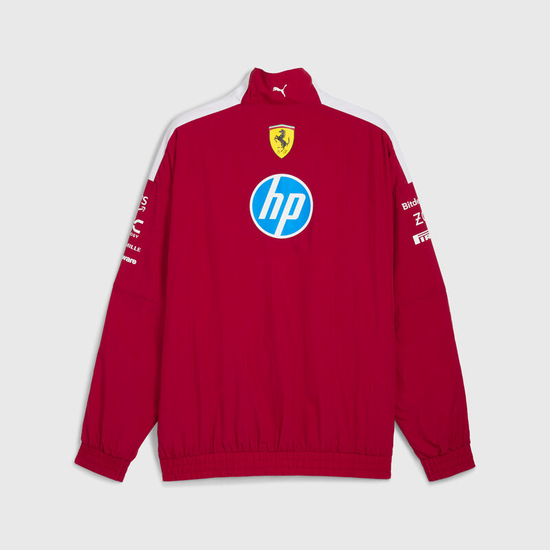 SF RP DRIVERS T7 OVERSIZED JACKET - red