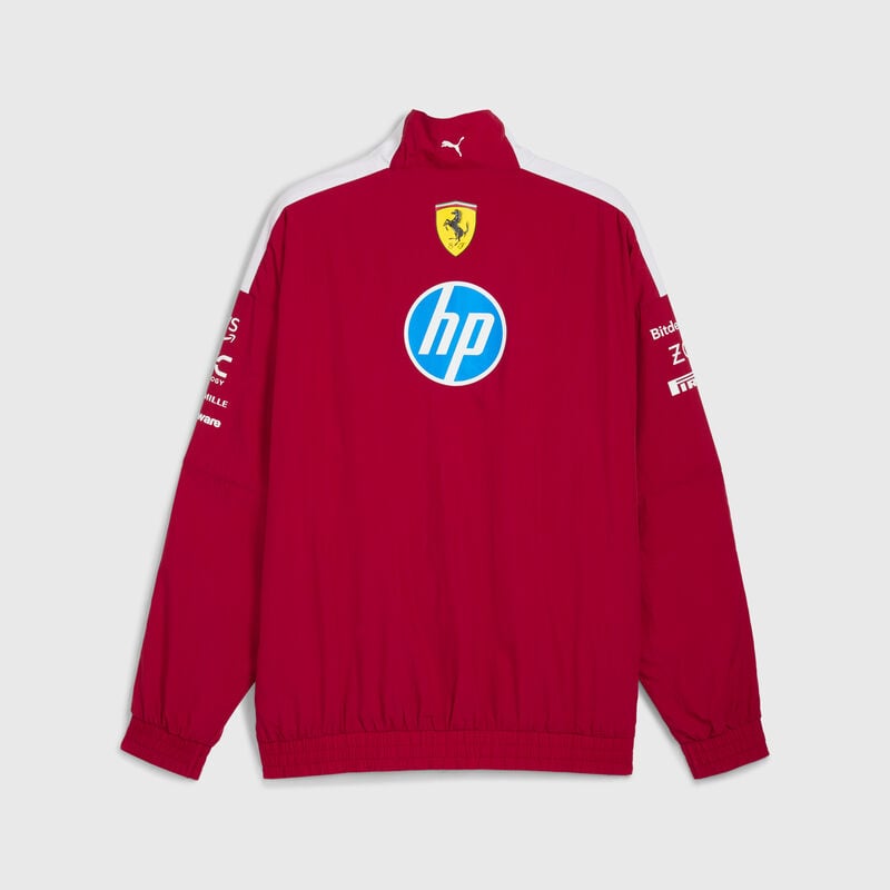 SF RP DRIVERS T7 OVERSIZED JACKET - red