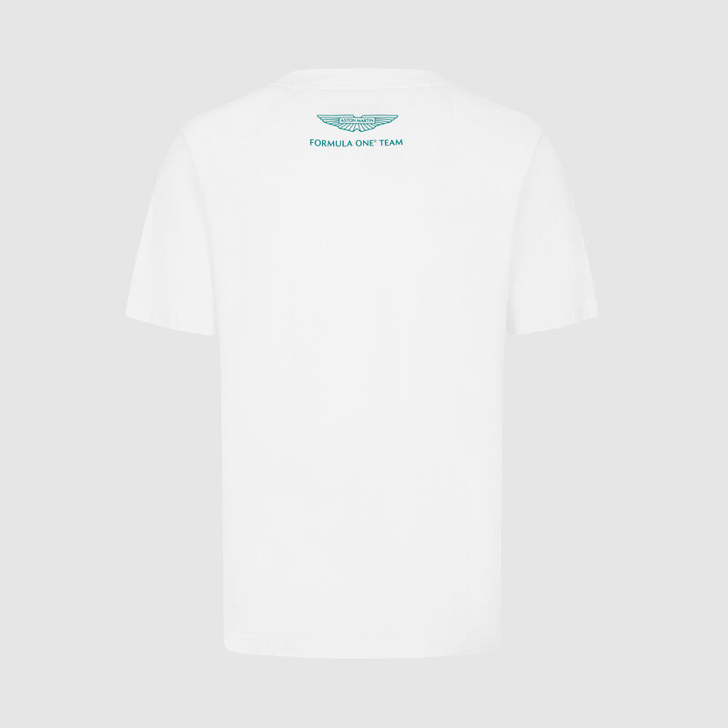 AMF1 FW LOGO TEE - white