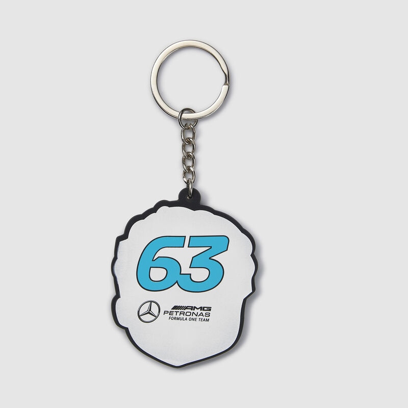 MAPF1 FW GR CARICATURE KEYRING - blue