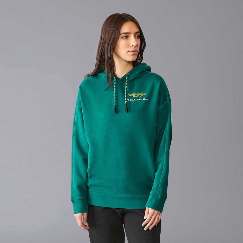 AMF1 FW LOGO HOODY - green
