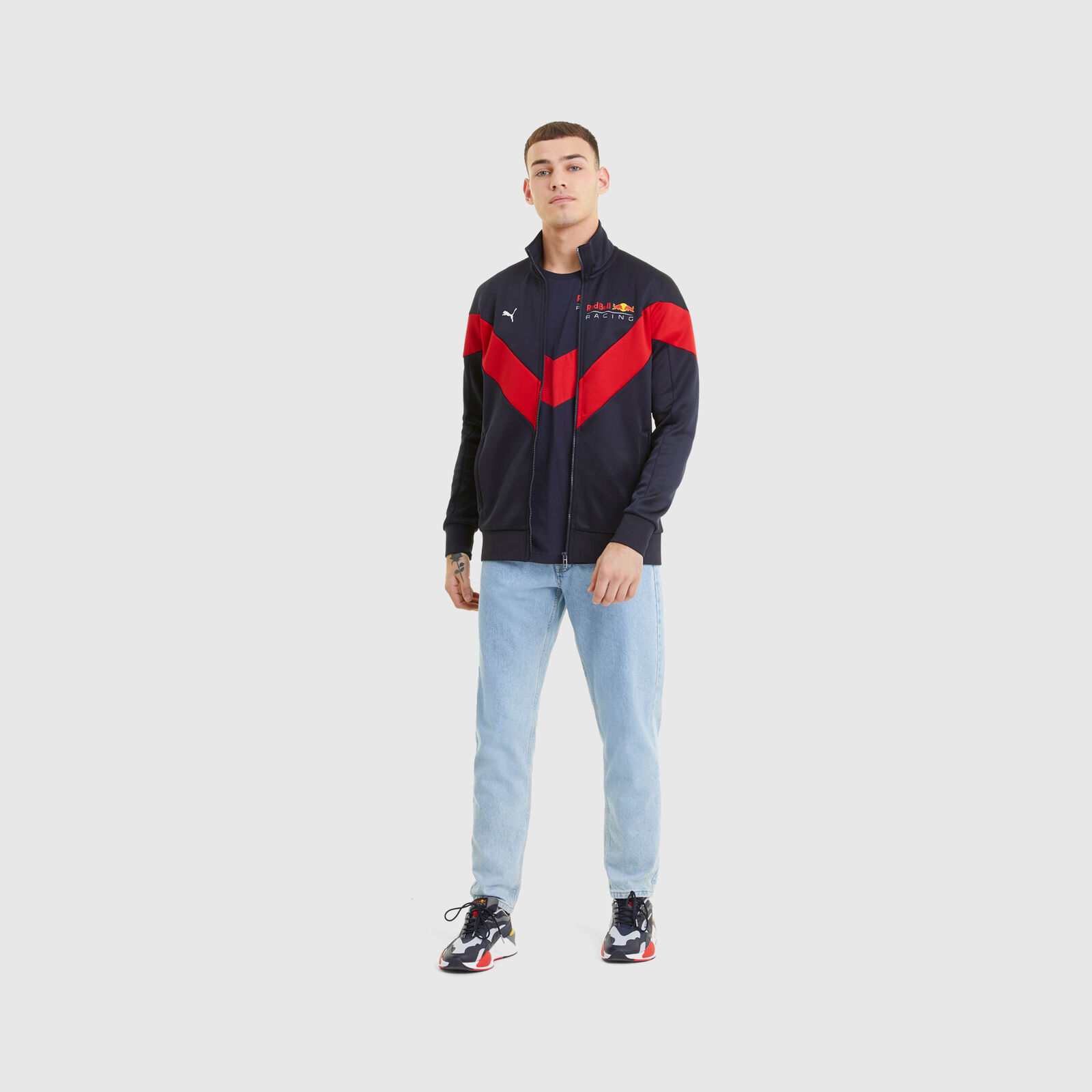 Puma Mcs Track Jacket Red Bull Racing Fuel For Fans