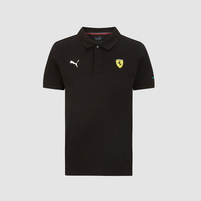 SF PU FW KIDS CLASSIC POLO - black