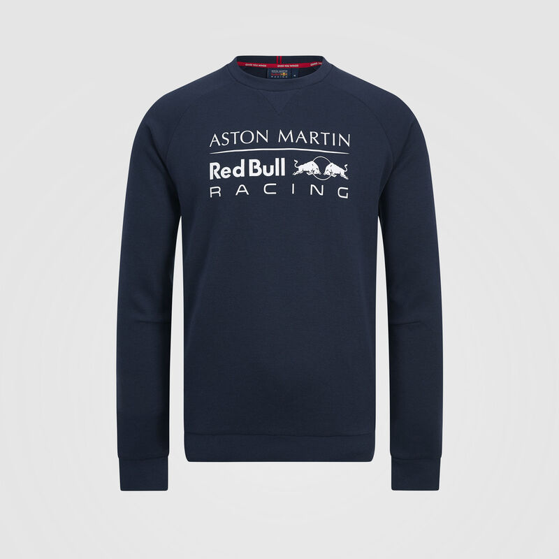 Crew Neck Logo Sweater Aston Martin Red Bull Racing