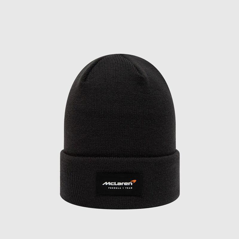 MCLAREN SL ESSENTIAL CUFF BEANIE - black