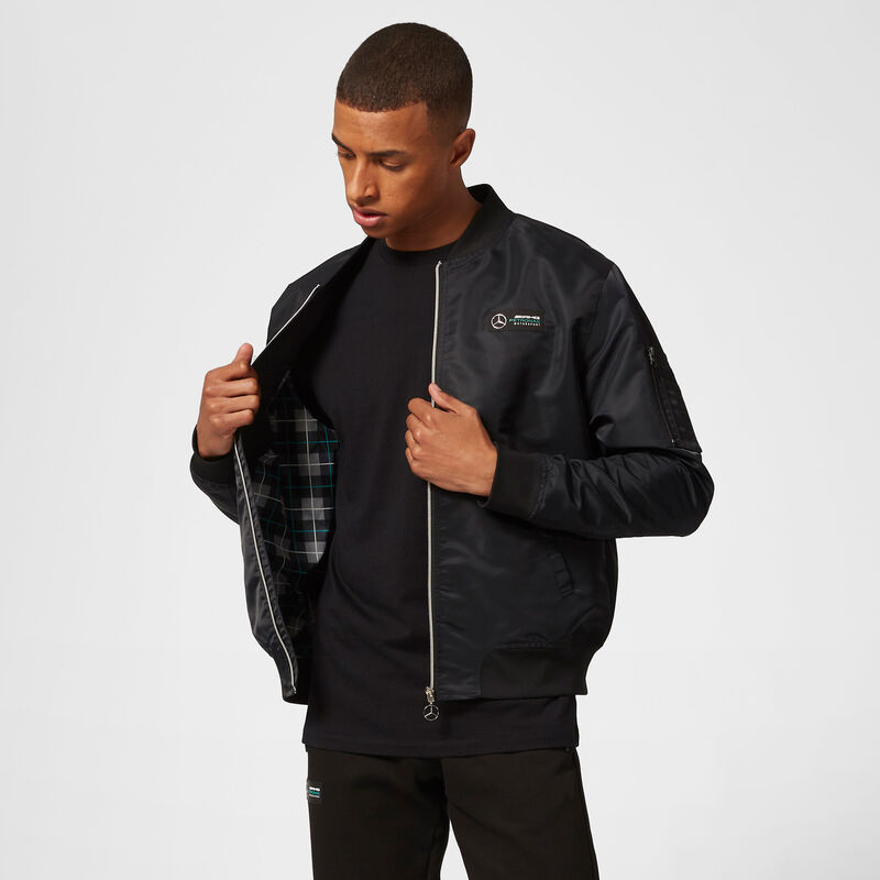 MAPM FW MENS BOMBER JACKET - black