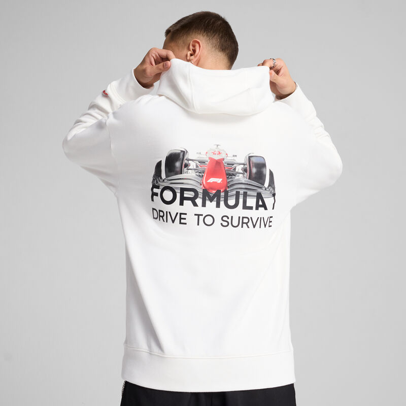 F1 FW DTS Hoodie Relaxed - white
