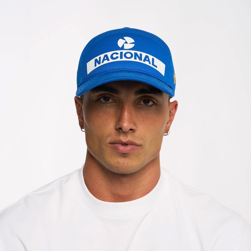 SENNA FW NACIONAL REPLICA CAP - Blue