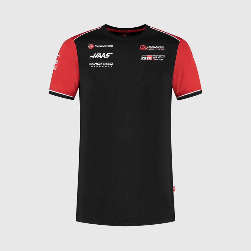 HAAS RP UNISEX TEAM TEE - black