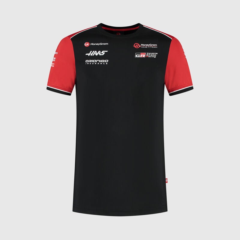 HAAS RP UNISEX TEAM TEE - black