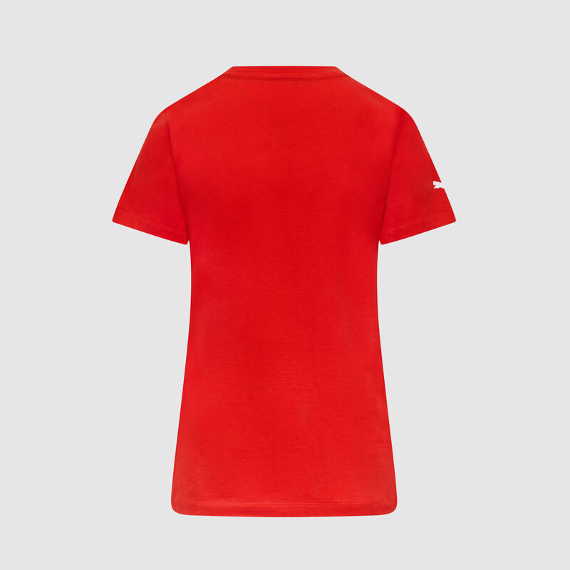SF FW WOMENS LARGE SHIELD TEE - red