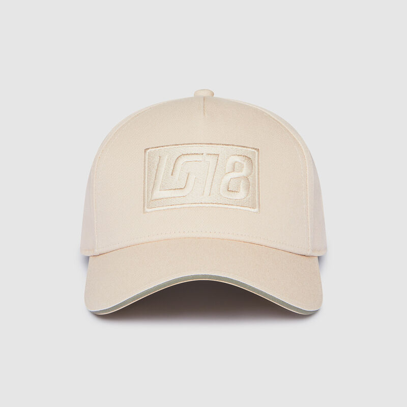 Lance Stroll LS18 Cap 2024 - Aston Martin F1 Team - Beige ONE SIZE for males - 8719203486581 - Fuel For Fans F1 Merchandise store