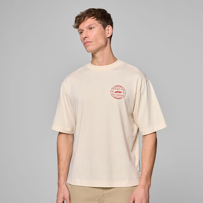 F1 FW CAMO GRAPHIC TEE - beige