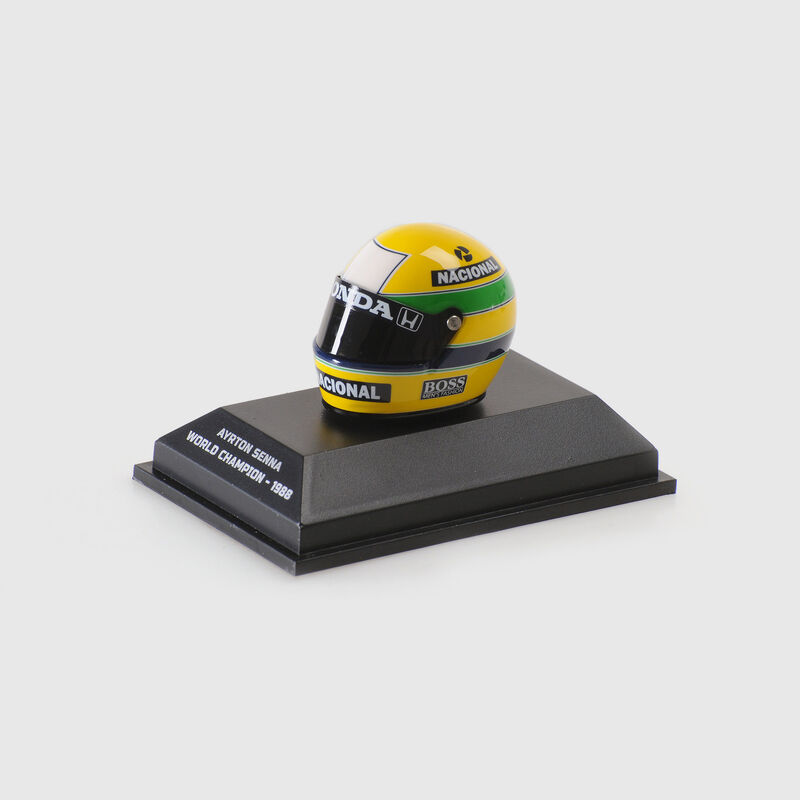 SENNA 1988 HELMET 1:8 - yellow