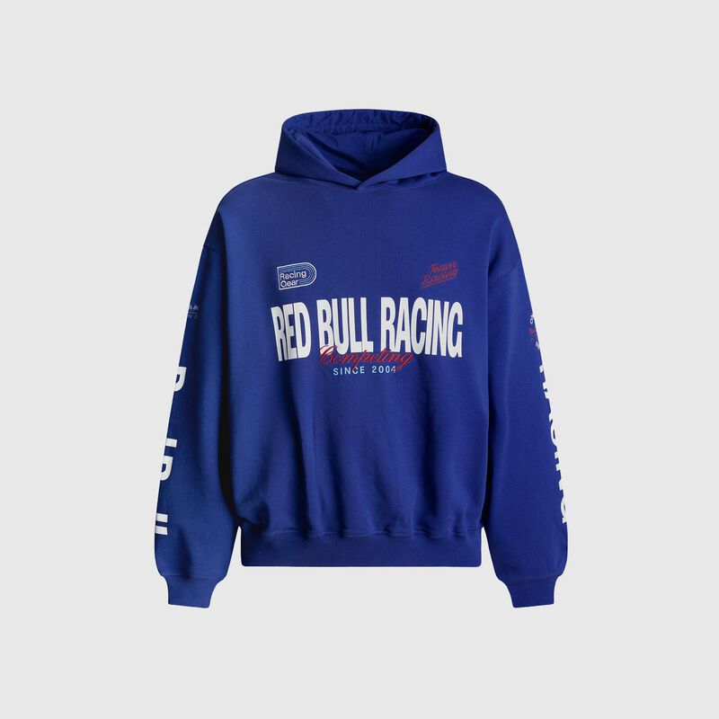 Pepe Jeans Racing Patch Hoodie 2026 - Red Bull Racing - Sailor blue XL for males - 8447508275653 - Fuel For Fans F1 Merchandise store