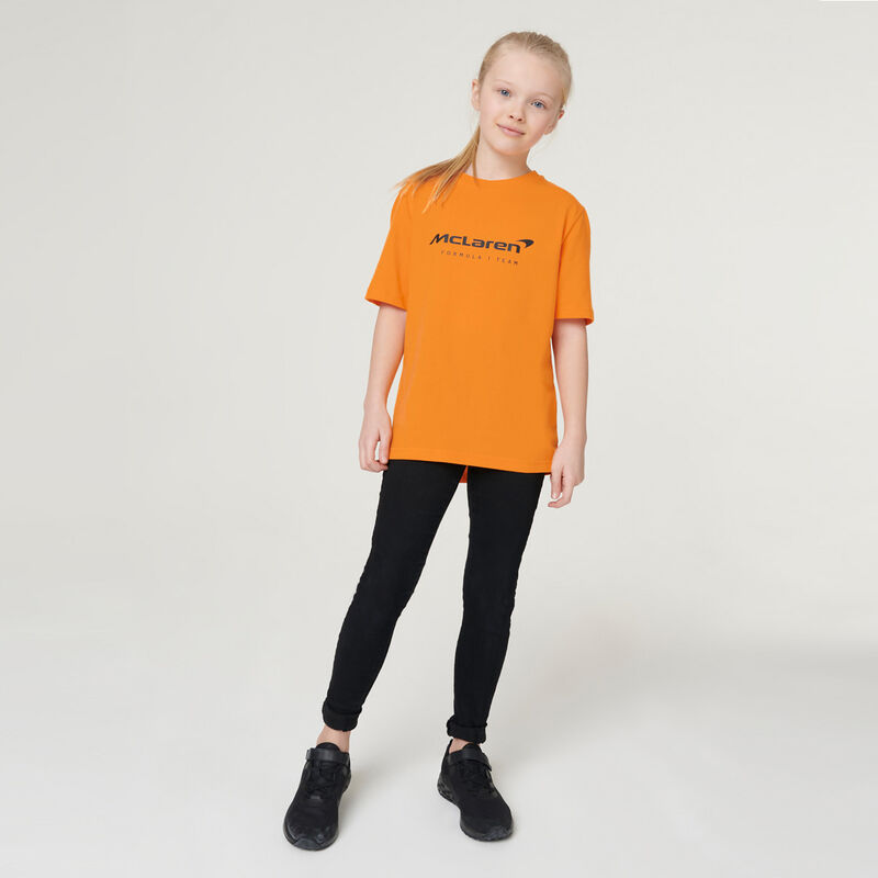 MCLAREN FW KIDS ESSENTIALS TEE - orange