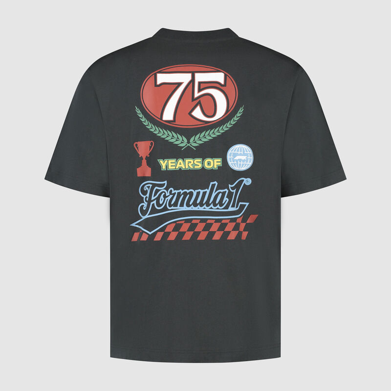 F1 FW LEGACY GRAPHIC TEE - black