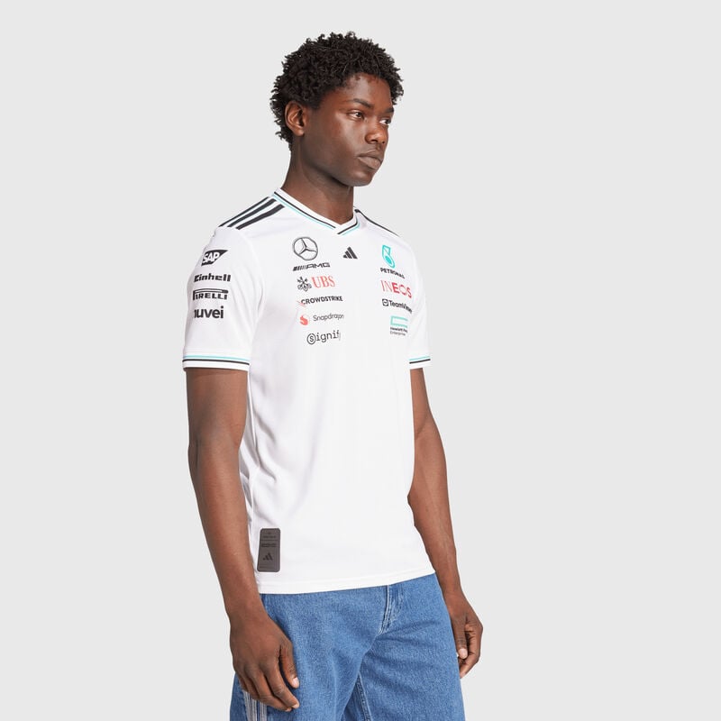 MAPF1 AUTH MENS DRIVER TEE - white
