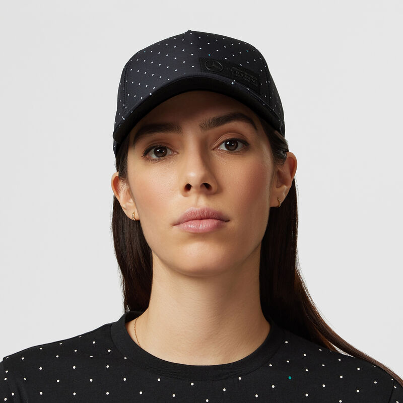 MAPF1 FW POLKA DOT CAP - black