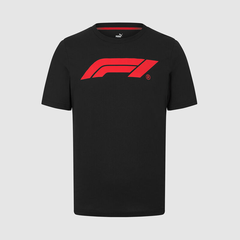 PUMA ESS F1® Logo T-shirt 2025 - F1 Collection - Black XS for males - 4067978459212 - Fuel For Fans F1 Merchandise store