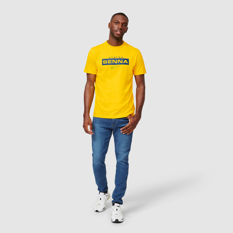 AS FW LOGO TEE - yellow