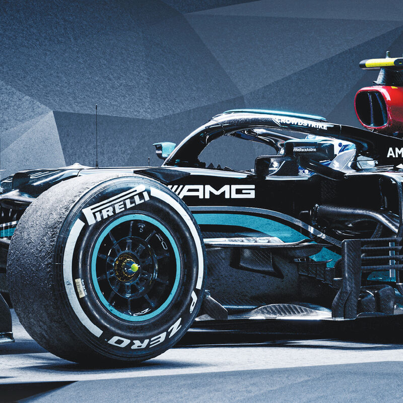 MAPM BOTTAS 21 COLLECTOR ED POSTER - grey