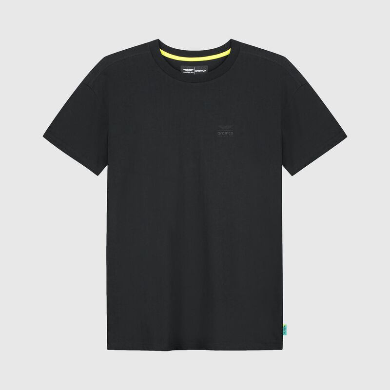 AMF1 FW LOGO STEALTH TEE - True Black