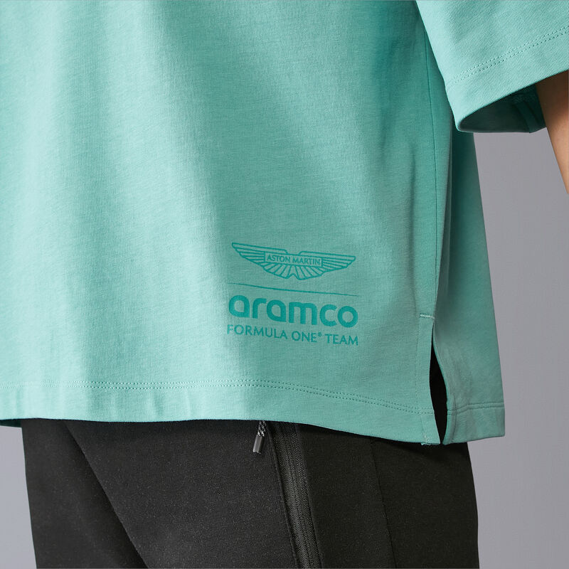 AMF1 FW LIFESTYLE WOMENS TEE - green