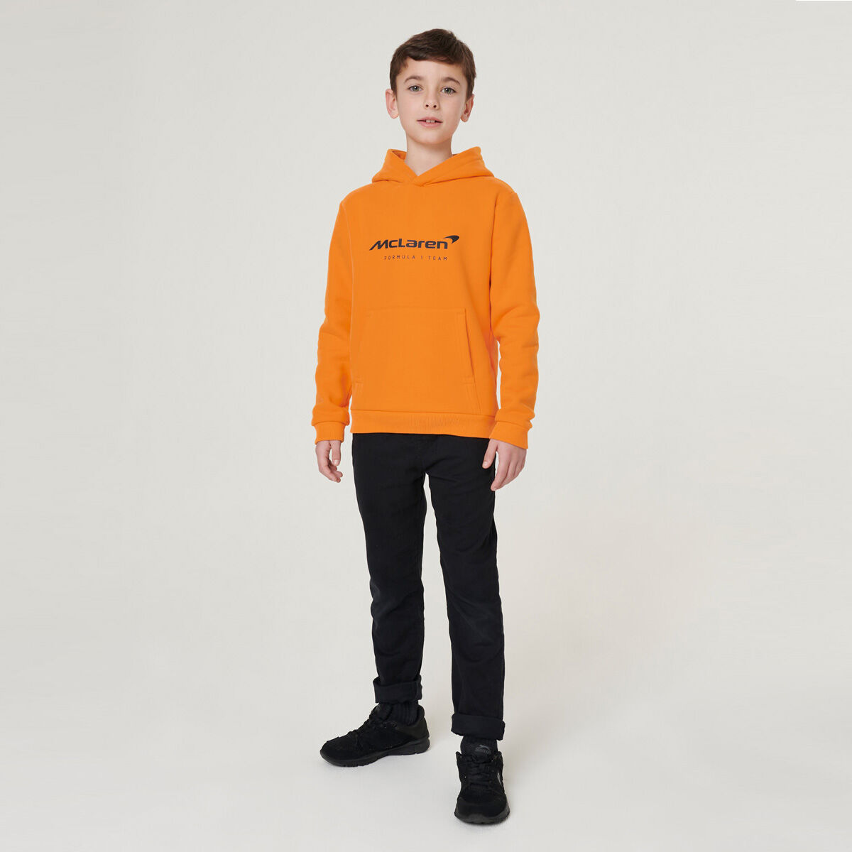 Kids 2023 Core Essential Hoody McLaren F1 Fuel For Fans