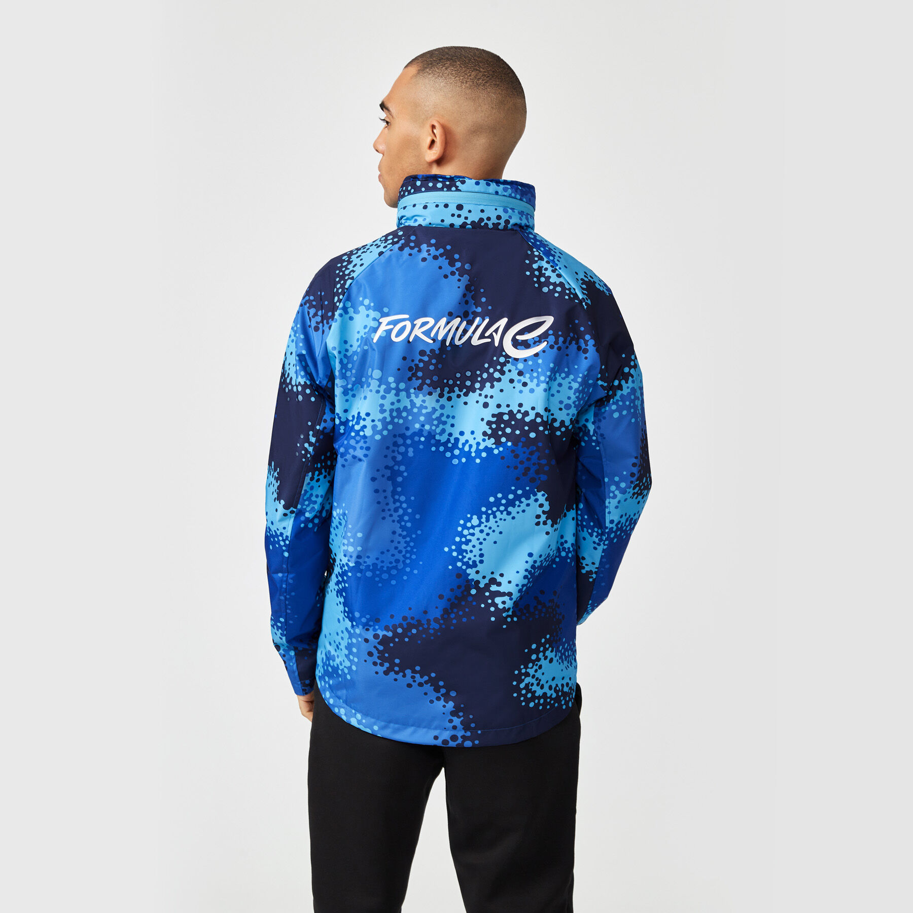 Nike camo jacket blue cheap