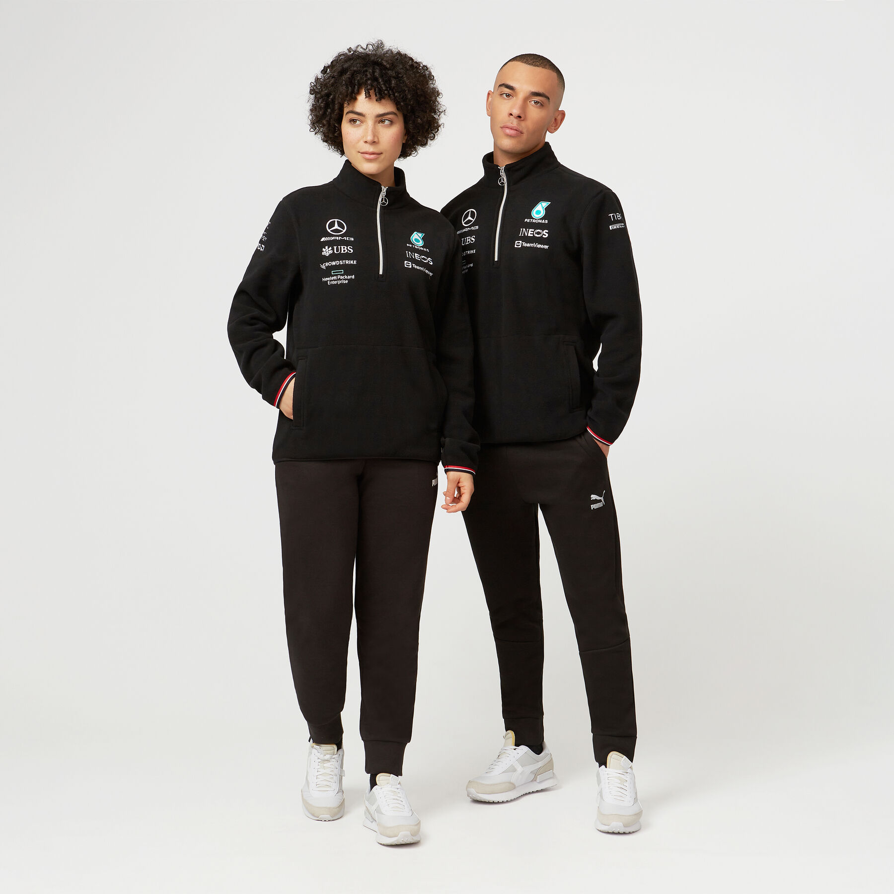 Mercedes amg deals fleece jacket