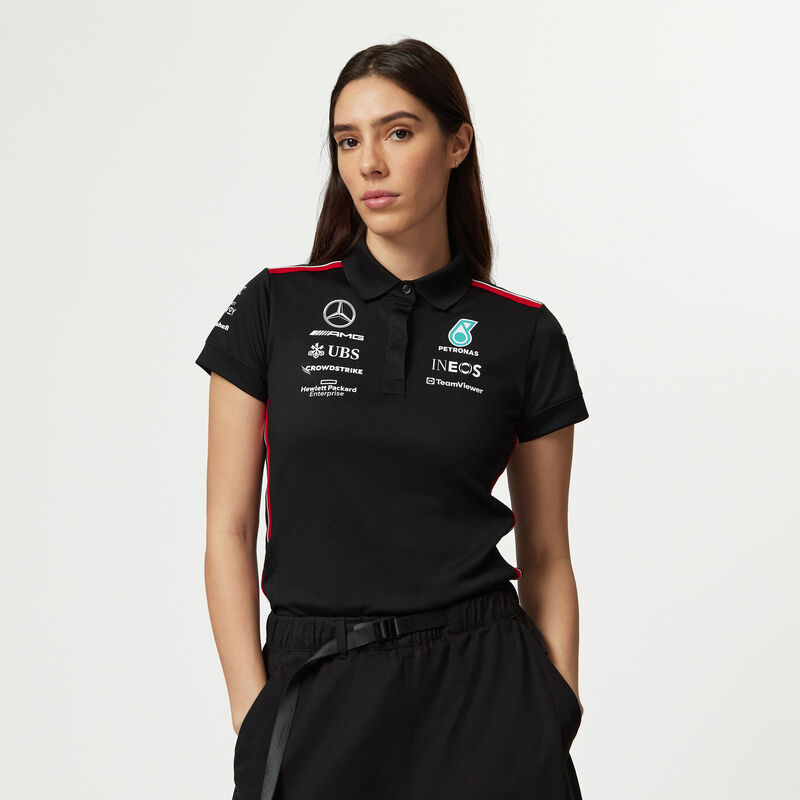 MAPF1 RP WOMENS POLO - black