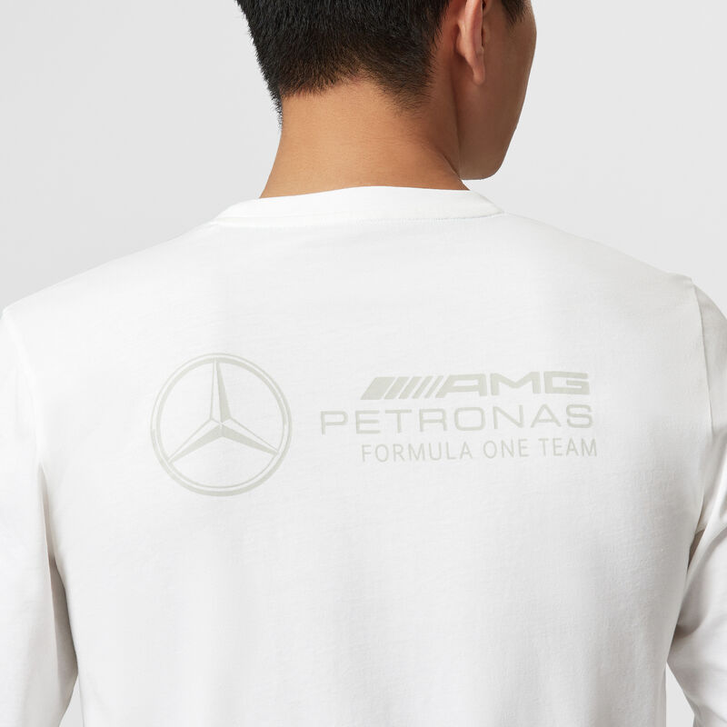 MAPF1 FW MENS LS TEE - white