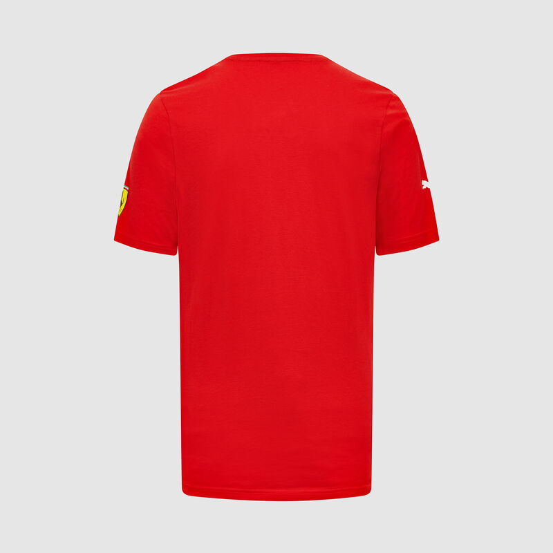 SF FW MENS DRIVER TEE - red-leclerc