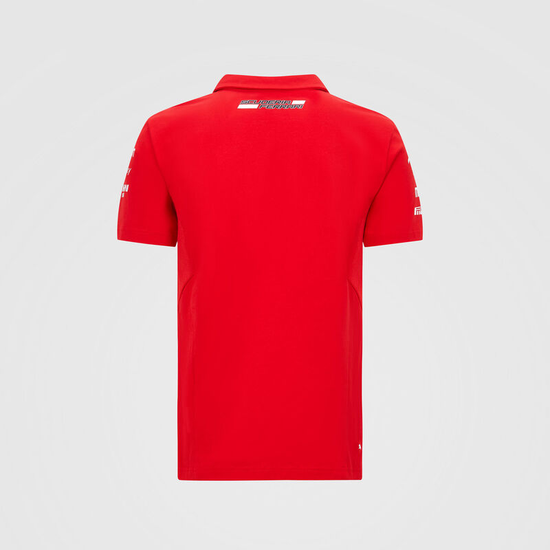 SF RP MENS TEAM POLO - red