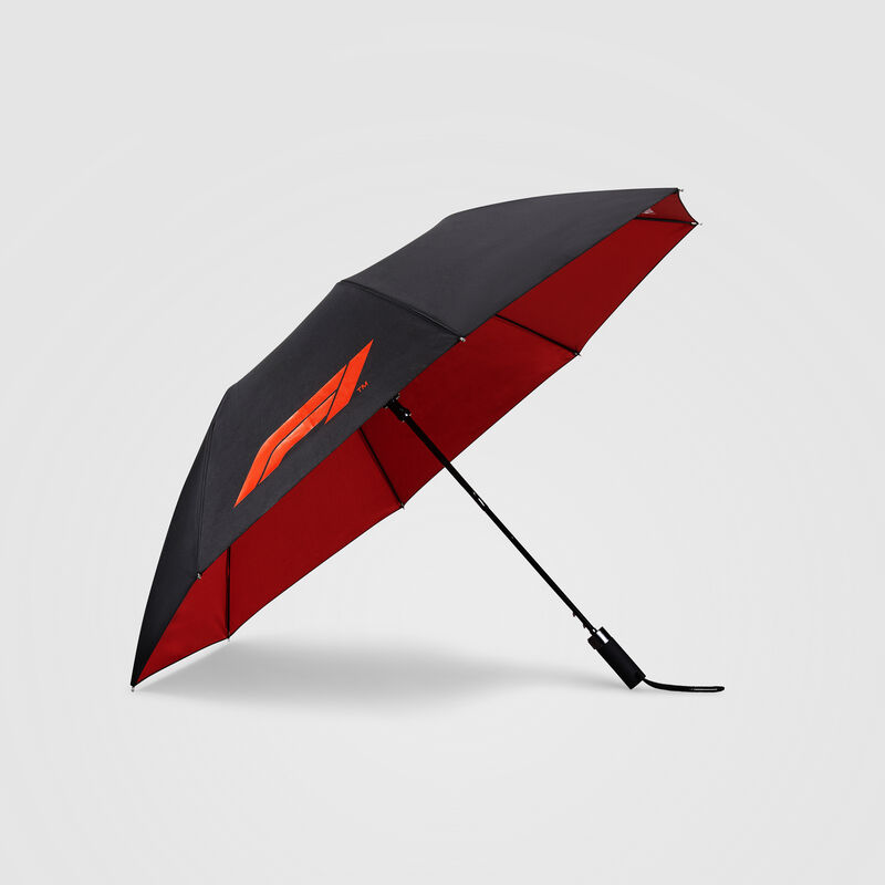 F1 FW COMPACT UMBRELLA - black