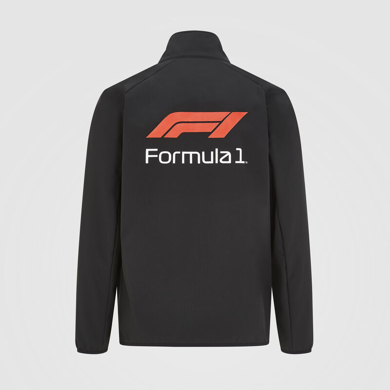 F1 FW TECH SOFTSHELL JACKET - black