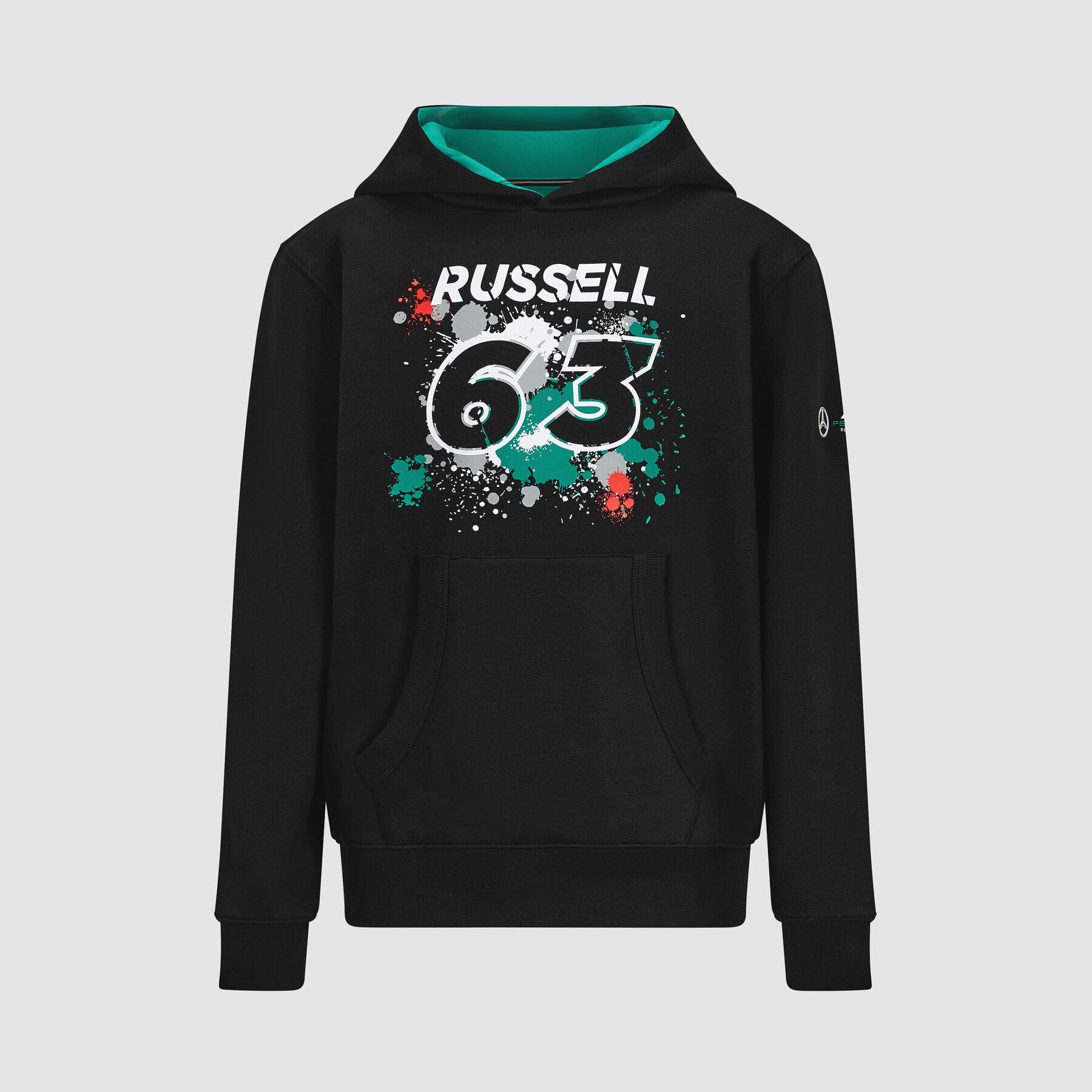 George Russell Kids 63 Hoodie Mercedes AMG Petronas Fuel For Fans