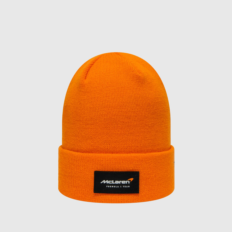 MCLAREN SL ESSENTIAL CUFF BEANIE - orange