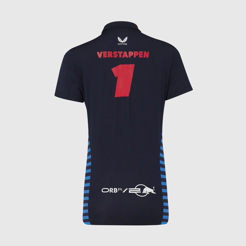 RBR RP WOMENS MV DRIVER POLO SHIRT - navy