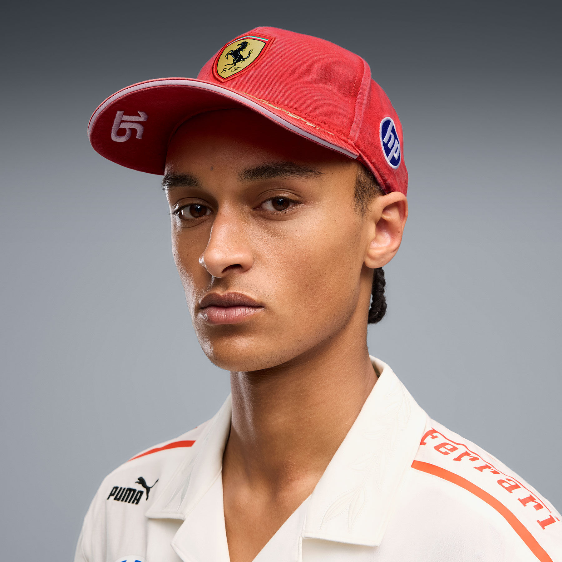 PUMA 2026 Charles Leclerc Monza GP Cap - Scuderia Ferrari F1