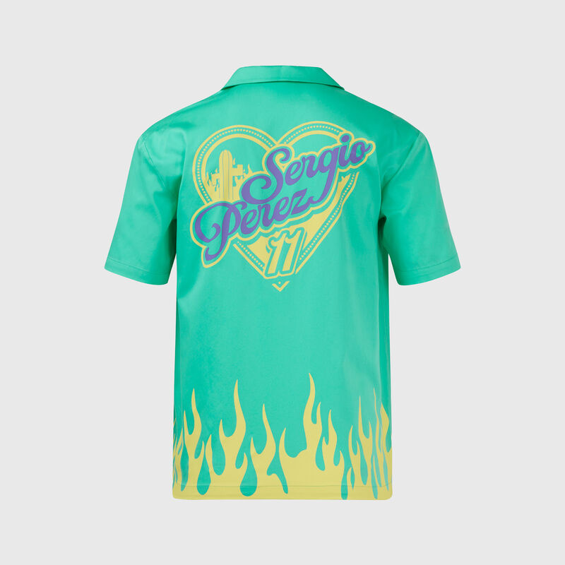 RBR SE UNISEX SP MEXICO WOVEN SHIRT - green