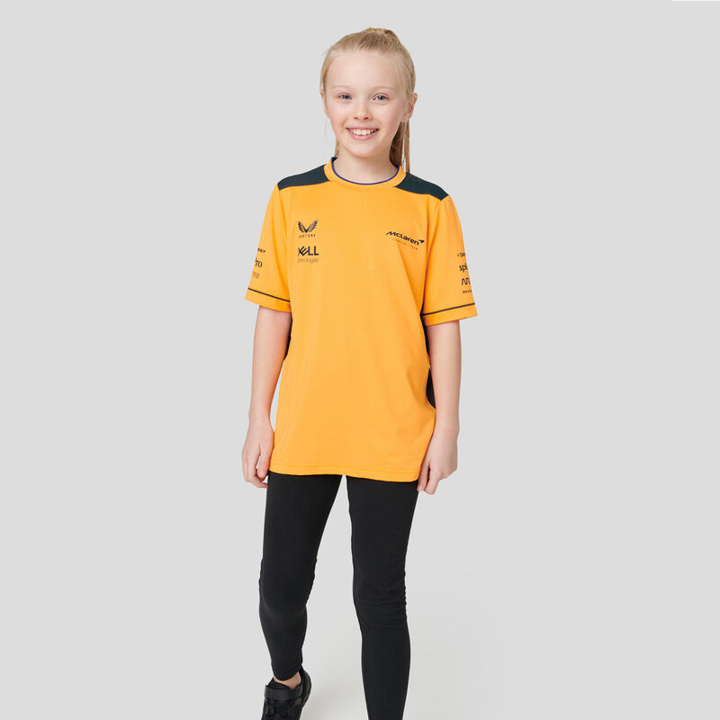MCLAREN RP KIDS SET UP TEE - orange