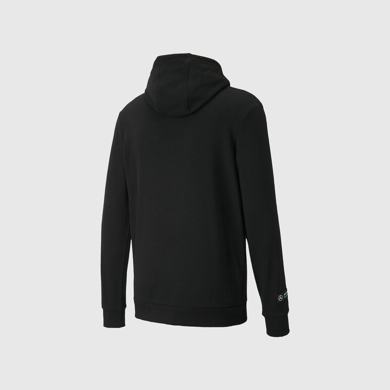 MAPF1 LS MENS HOOEDED SWEAT - black