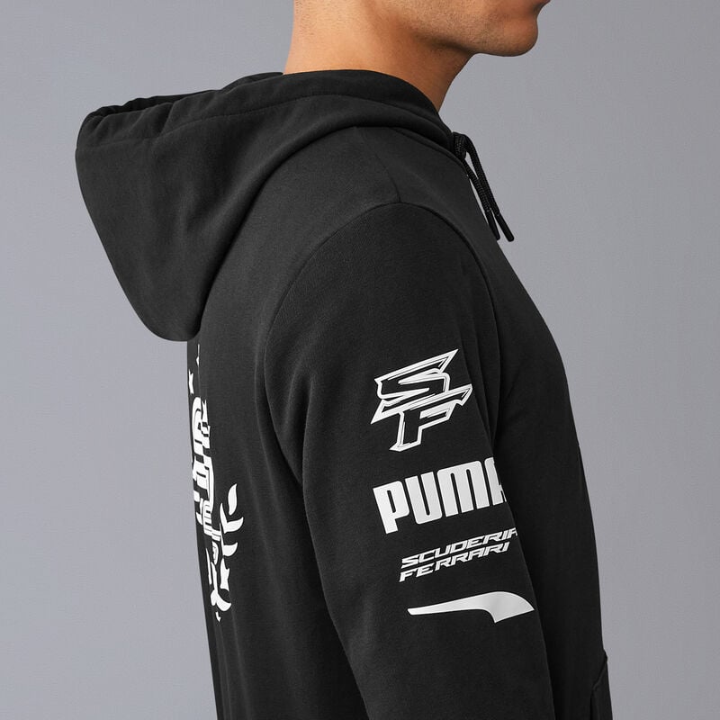 SF FW MENS GRAPHIC HOODY - black